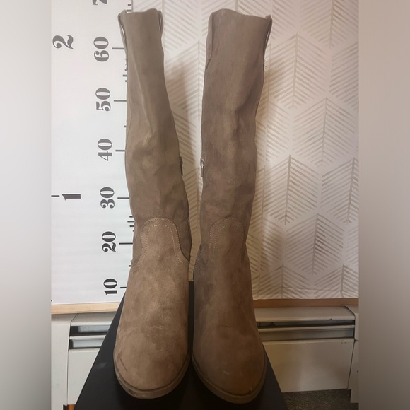 Altered state high cowboy boots, brown knee-high size 10 - Picture 3 of 10